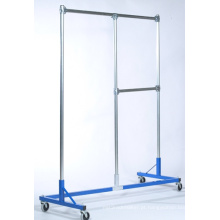 Loja de móveis pano Rack Display gancho com Castor (SLL-V020)